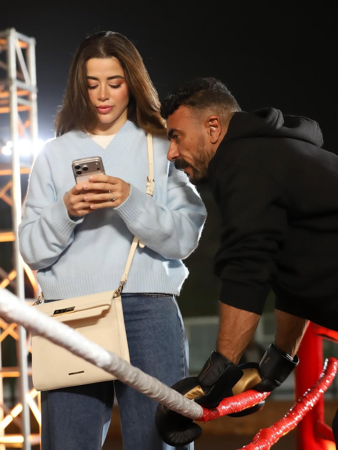 أحمد العوضي ويارا السكري (إنستغرام)